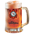 Caneca Corinthians vidro cerveja presente time oficial 345ml Maxim - Imagem 2