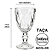 Jogo 6 taças de vidro Diamante 340ml TRANSPARENTE - Imagem 2