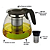 Chaleira de vidro com infusor de aço 1,5 litro - Imagem 6