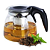 Chaleira de vidro com infusor de aço 1,5 litro - Imagem 1