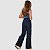 Calça Cargo Escura Jeans Wide Leg - Imagem 4