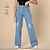 Calça Jeans Destroyed Clara Wide Leg - Imagem 1