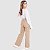 Calça Bege Cargo Wide Leg - Imagem 5