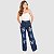Calça Estampada Borboleta Escura Jeans - Imagem 2