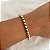 Pulseira Bolinhas Dourada - Imagem 1