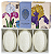 La Florentina Kit Sabonetes Iris 3x150g (3 unidades) - Imagem 1