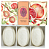 La Florentina Kit Sabonetes Pomegranat 3x150g (3 unidades) - Imagem 1