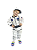Fantasia Astronauta Nasa Infantil - Imagem 8