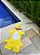 Pijama/Fantasia Tubarão Amarelo Infantil Shark Curto - Imagem 4