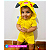 Fantasia Infantil Pikachu Curto | Pijama Macacão Kigurumi - Imagem 2