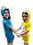 Pijama/Fantasia Galinha Azul Infantil - Imagem 4