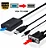 Cabo Conversor VGA para HDMI com Áudio USB JC-AD-VGA - Imagem 3