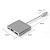 Adaptador 3 em 1 USB-C 3.1 Type-C Para HDMI LE-5573 IT-BLUE - Imagem 4