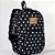 Kit Mochila Feminina Queen Henriquetta - Poá Preto - Imagem 2