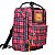 Mochila Feminina Princess Henriquetta - Xadrez Vermelha - Imagem 2