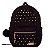 Kit Mochila Feminina Lady Henriquetta - Camurça Preta - Imagem 1