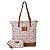 Bolsa Feminina Dame Henriquetta - Floral Linho - Imagem 1