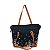 Bolsa Feminina Dame Henriquetta - Floral Preta - Imagem 4