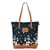 Bolsa Feminina Dame Henriquetta - Floral Preta - Imagem 2
