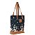 Bolsa Feminina Dame Henriquetta - Floral Preta - Imagem 3