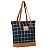 Bolsa Feminina Dame Henriquetta - Grid Preta - Imagem 3