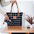 Bolsa Feminina Dame Henriquetta - Grid Preta - Imagem 6