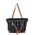 Bolsa Feminina Dame Henriquetta - Grid Preta - Imagem 4