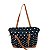 Bolsa Feminina Dame Henriquetta - Poá Preta - Imagem 5