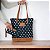 Bolsa Feminina Dame Henriquetta - Poá Preta - Imagem 6
