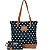 Bolsa Feminina Dame Henriquetta - Poá Preta - Imagem 1