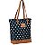 Bolsa Feminina Dame Henriquetta - Poá Preta - Imagem 3
