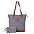 Bolsa Feminina Dame Henriquetta - Listra Azul - Imagem 1