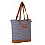 Bolsa Feminina Dame Henriquetta - Listra Azul - Imagem 3
