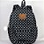 Kit Mochila Feminina Queen Henriquetta - Coração Preta - Imagem 3
