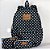 Kit Mochila Feminina Queen Henriquetta - Coração Preta - Imagem 1