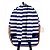Kit Mochila Feminina Marquize Henriquetta - Listra Azul - Imagem 3