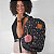 Kit Mochila Feminina Queen Henriquetta - Florida Roxa - Imagem 1