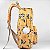 Kit Mochila Feminina Queen Henriquetta - Floral Mostarda - Imagem 6