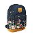 Mochila Feminina Majesty Henriquetta - Floral Preta - Imagem 3