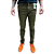 Calça Sarja Slim com Elastano Verde Militar Masculina - Imagem 1