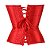 Corselet Lisa - Vermelho - Imagem 3