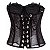 Corselet Bordado com Ilhós Cravejados em Strass - Imagem 4