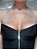 Corselet Risca Giz + brinde calcinha - Imagem 3