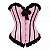 Corselet Rosa com Babadinho - Imagem 1