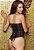 Corselet Blusa em Renda com Bojo - Preto - Imagem 2