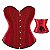 Corselet Blusa - Vermelho brilho - Imagem 3