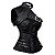 Corselet Blusa - Gótico  Preto - Imagem 3