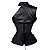 Corselet Blusa - Gótico  Preto - Imagem 4