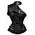 Corselet Blusa - Gótico  Preto - Imagem 2