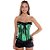 Corselet Blusa - Verde Cetim - Imagem 1